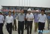 2014年6月4日省人大常委会副主任茅临生视察五大泵站工程
