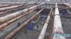 2014年4月紧张施工中的鄞州铜盆浦泵站